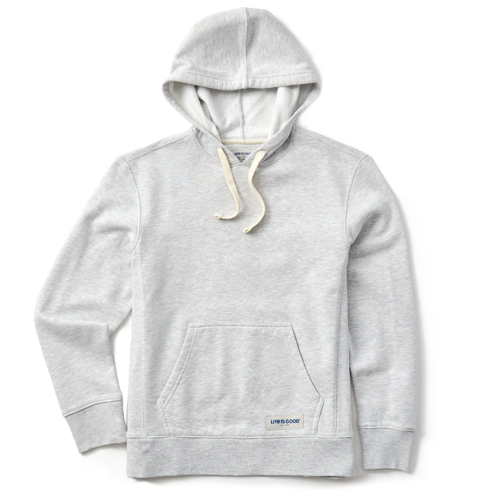 Women's Solid Simply True Fleece Hoodie Life is Good