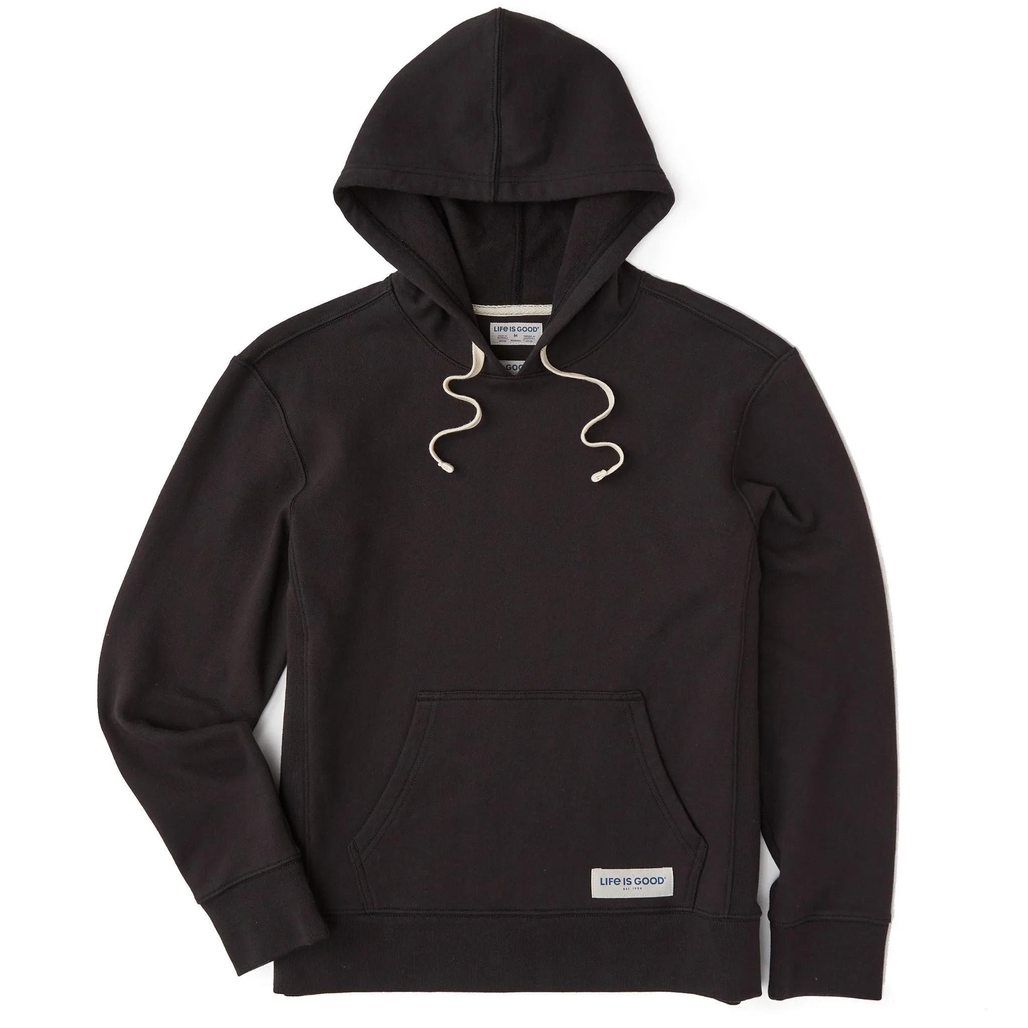 Women's Solid Simply True Fleece Hoodie Life is Good