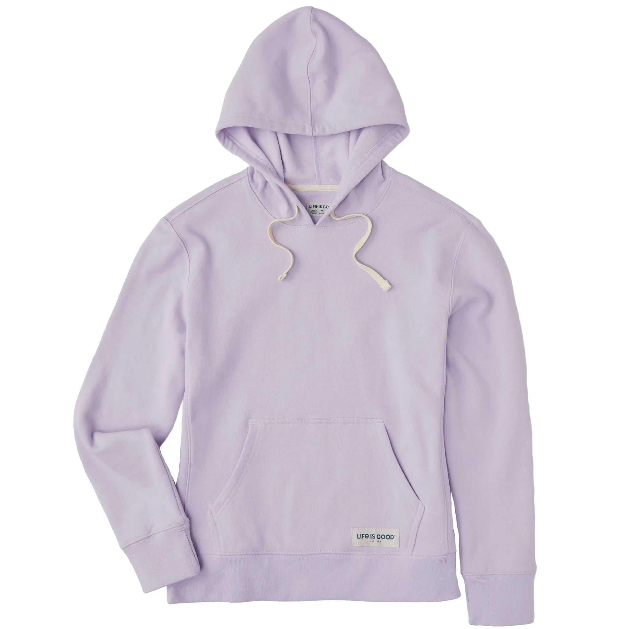 Women's Solid Simply True Fleece Hoodie Life is Good