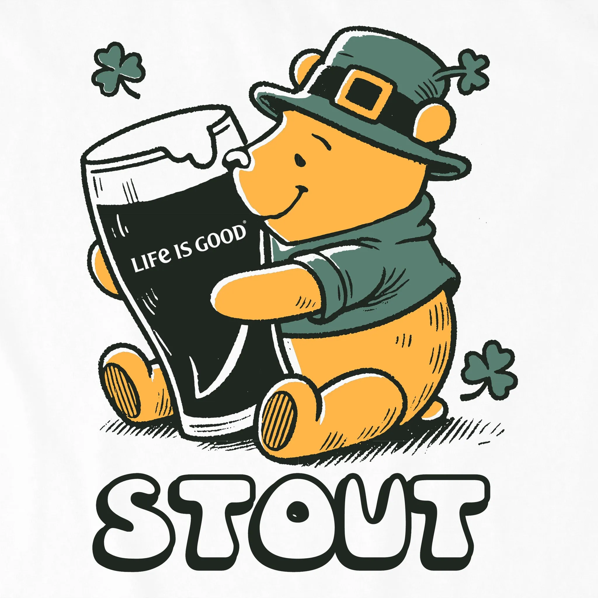 Women's Stout Winnie Simply True Crew Life is Good