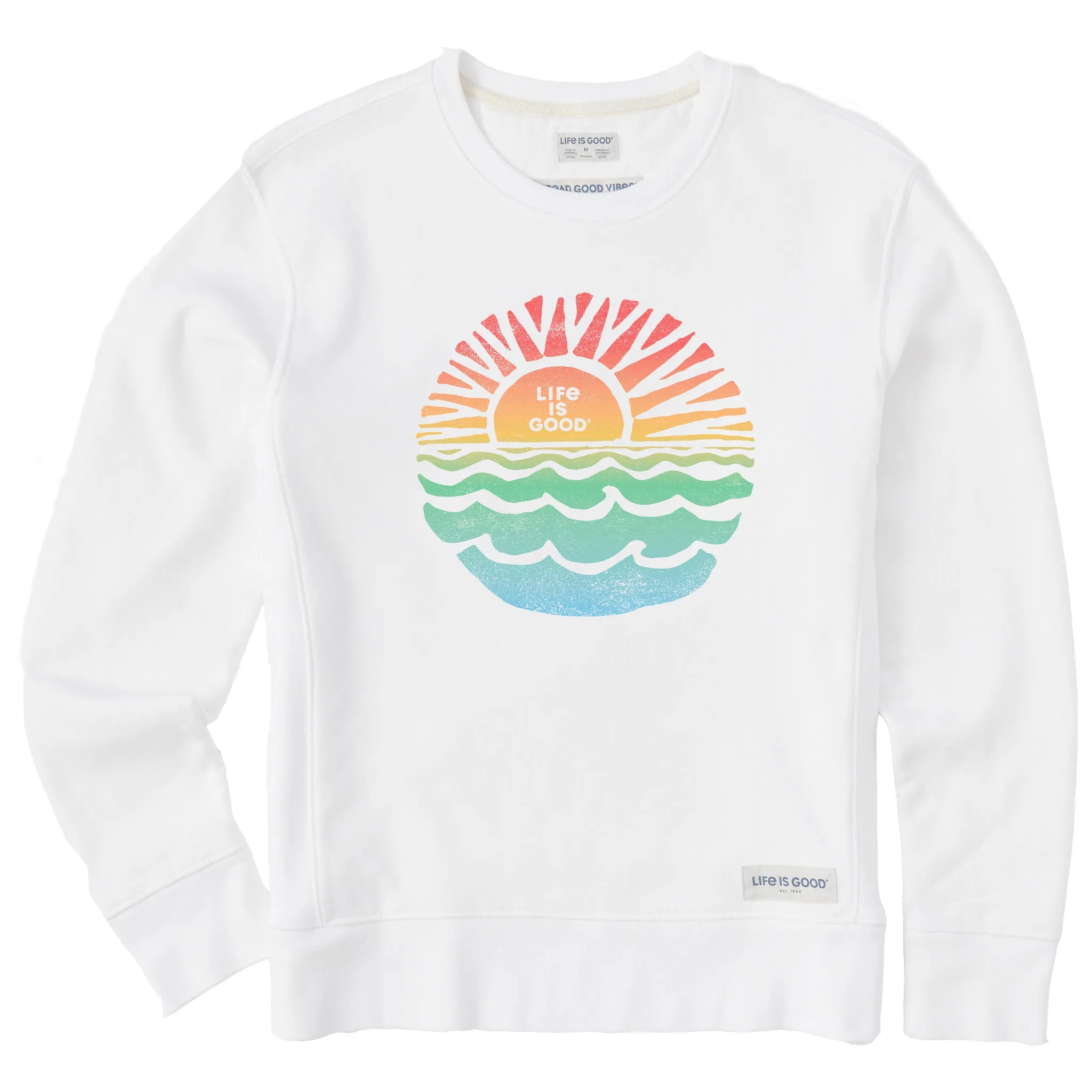 Women's Sun Sea Simply True Crew Life is Good