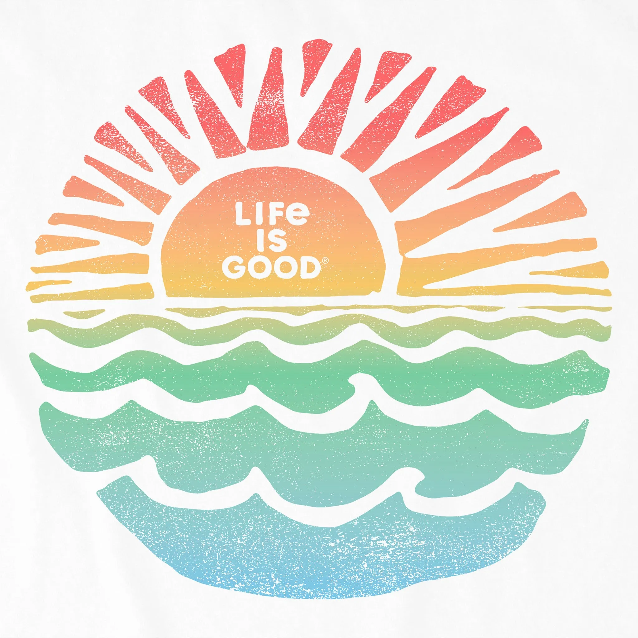 Women's Sun Sea Simply True Crew Life is Good