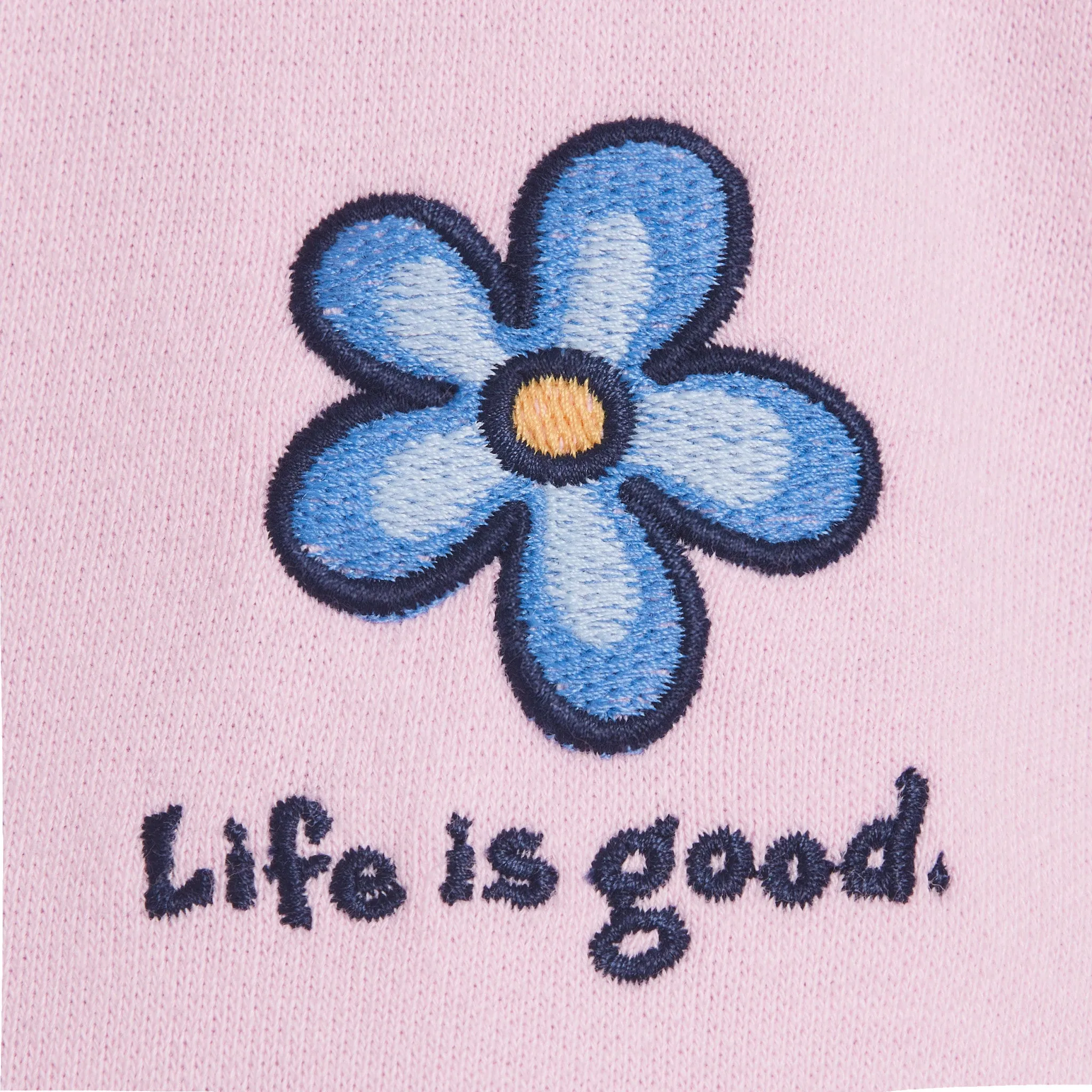 Women's Sweet Daisy Simply True Fleece Zip Hoodie Life is Good