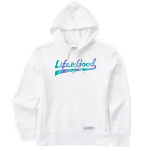 Women's Tie Dye LIG Ballyard Simply True Fleece Hoodie Life is Good