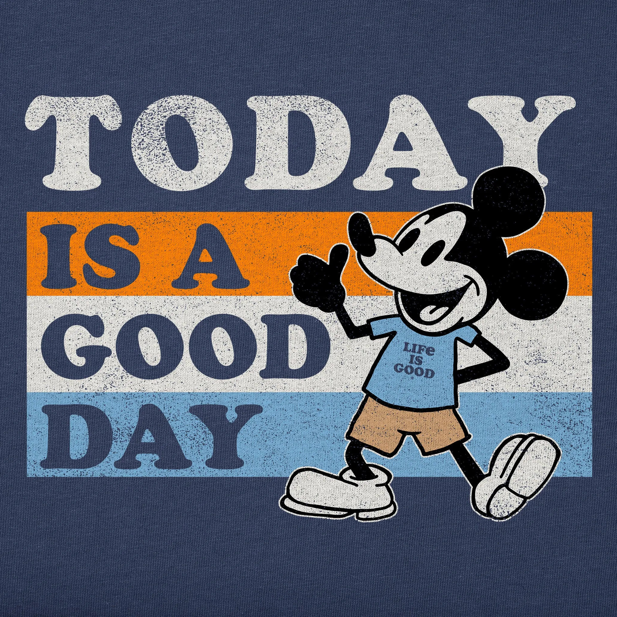 Women's Today is a Good Day Will Stripes Simply True Crew Life is Good
