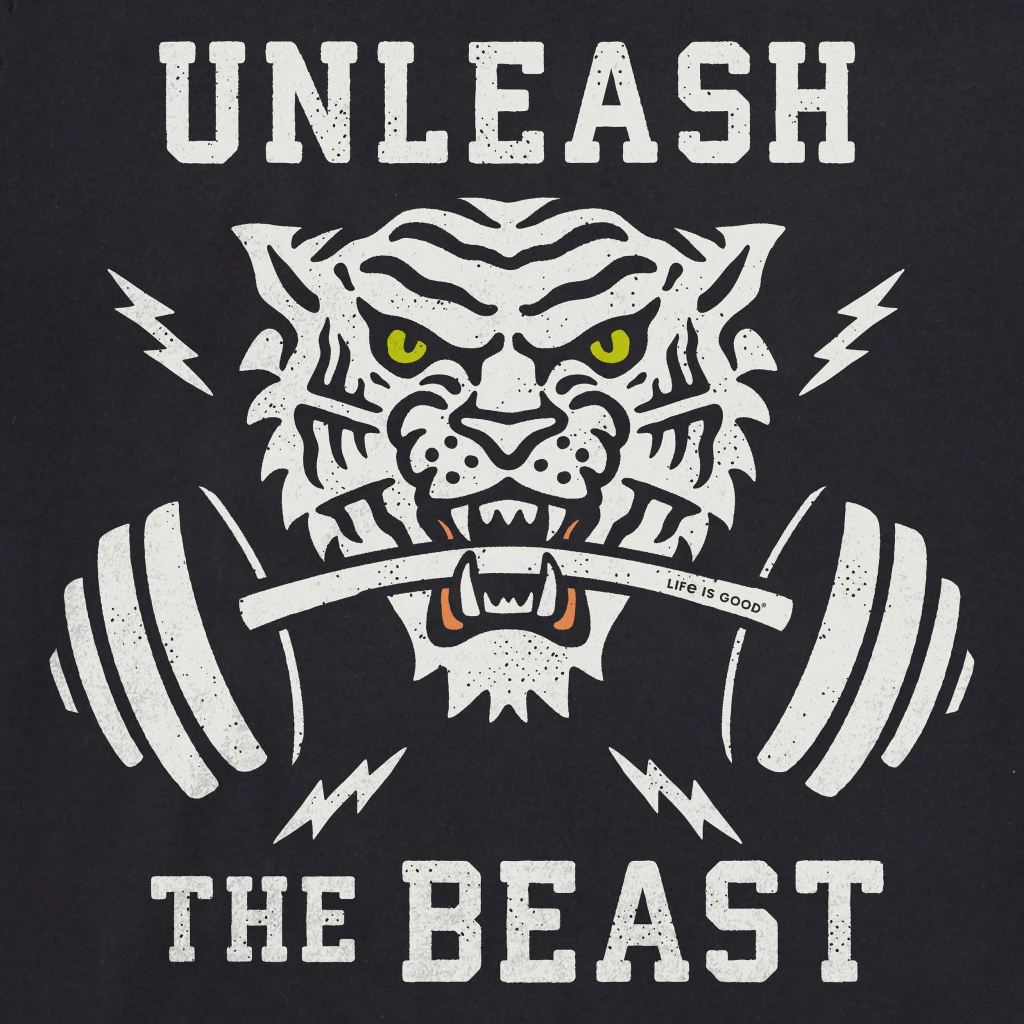 Women's Unleash the Beast Simply True Fleece Crew Life is Good