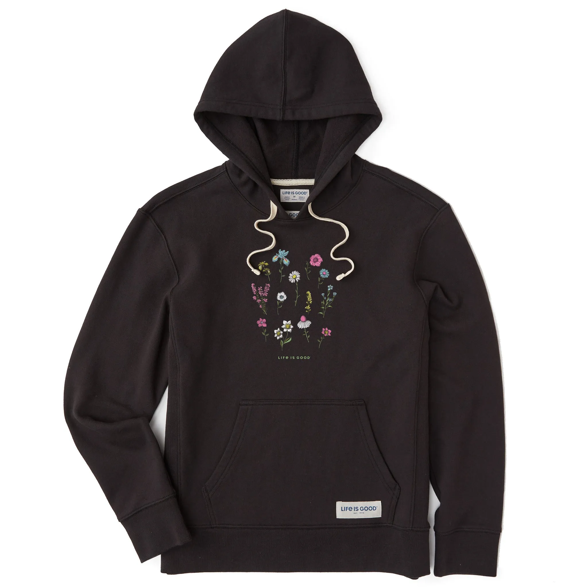 Women's Wildflower Fields Forever Simply True Fleece Hoodie Life is Good