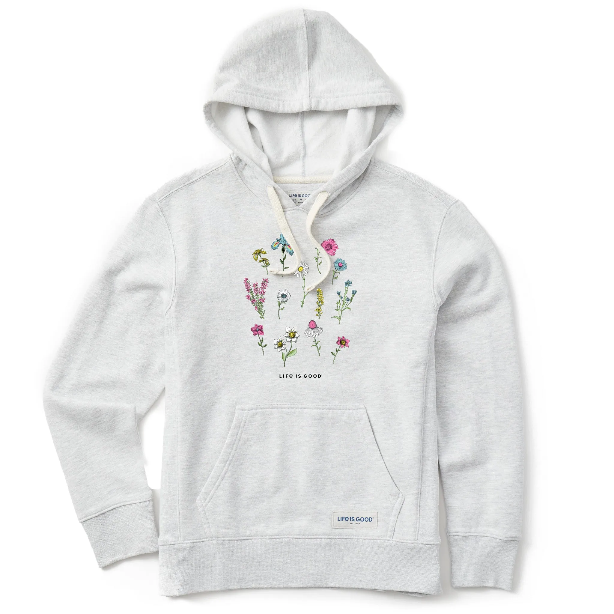 Women's Wildflower Fields Forever Simply True Fleece Hoodie Life is Good