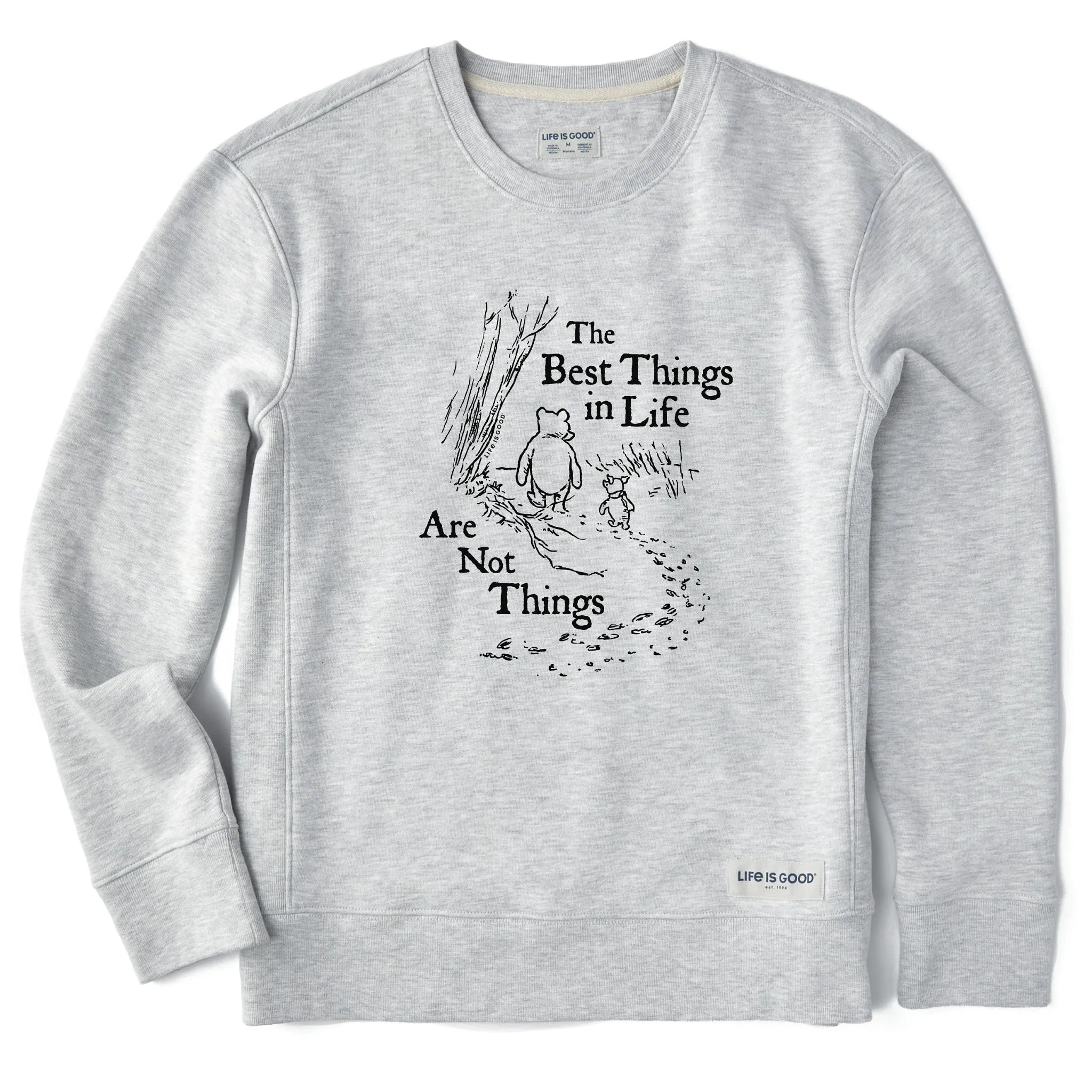 Women's Winnie & P Best Things Simply True Crew Life is Good