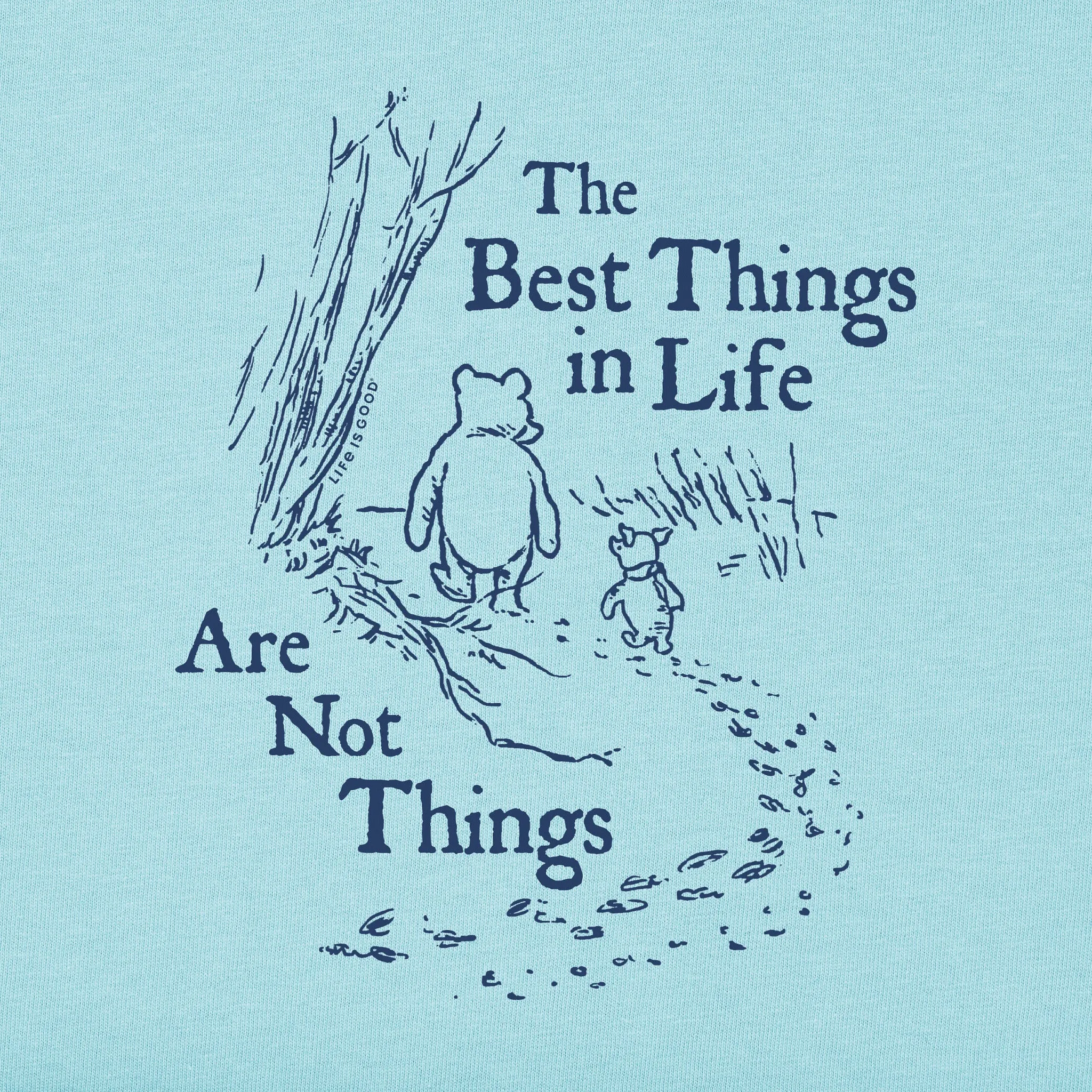 Women's Winnie & P Best Things Simply True Crew Life is Good