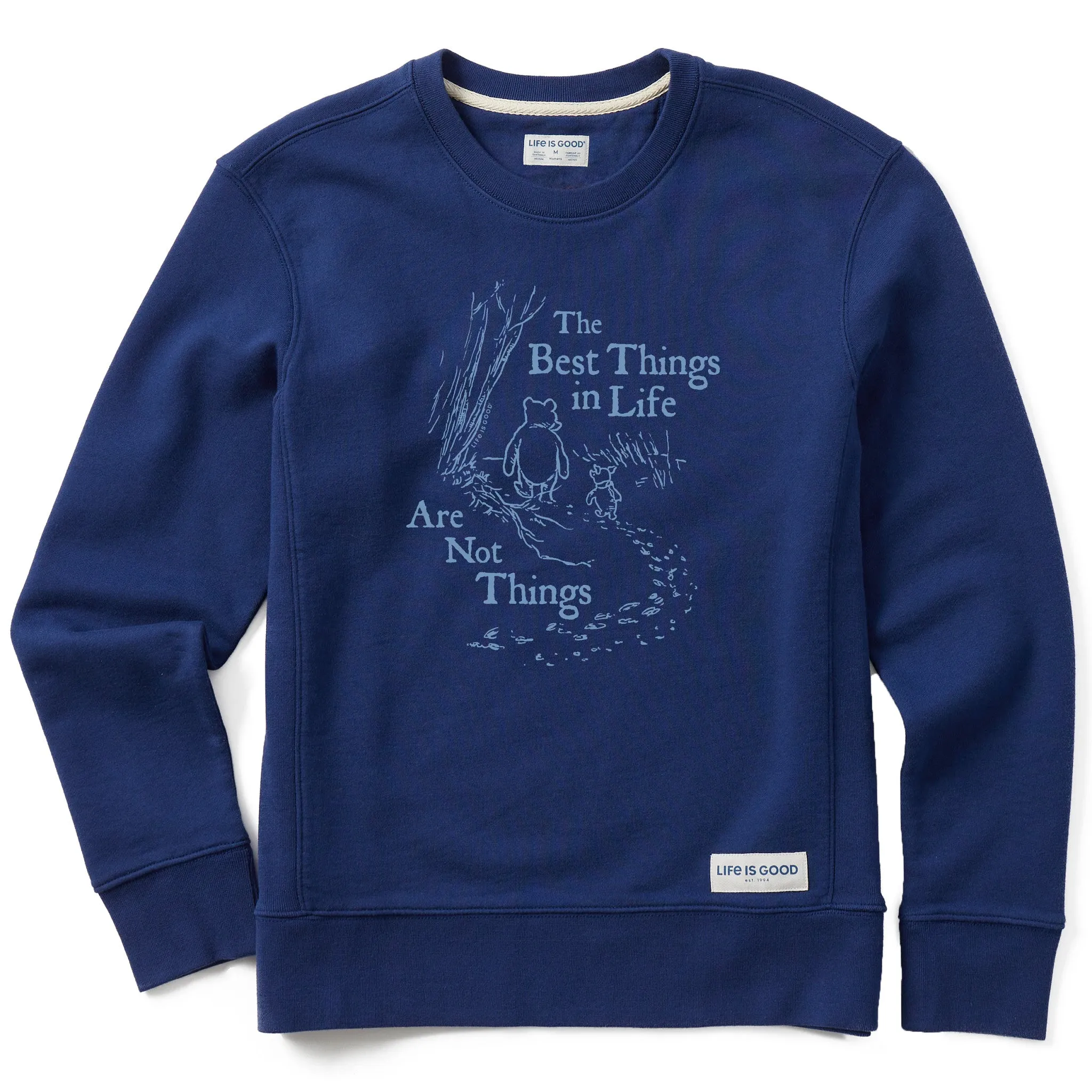 Women's Winnie & P Best Things Simply True Crew Life is Good