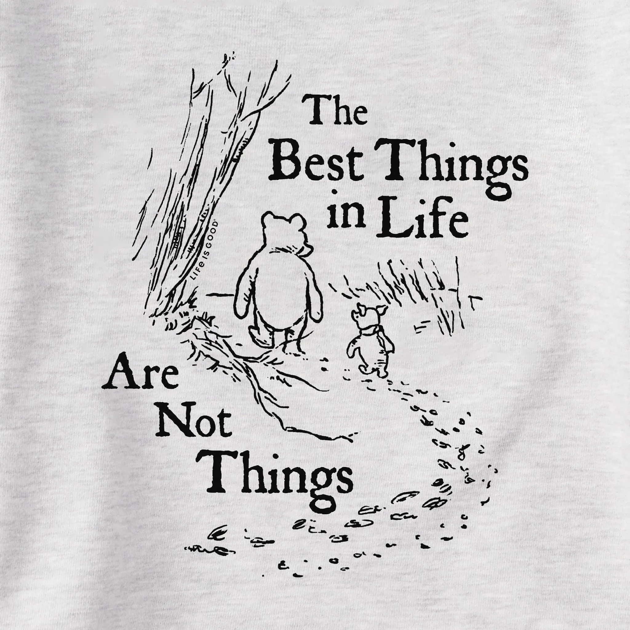 Women's Winnie & P Best Things Simply True Crew Life is Good