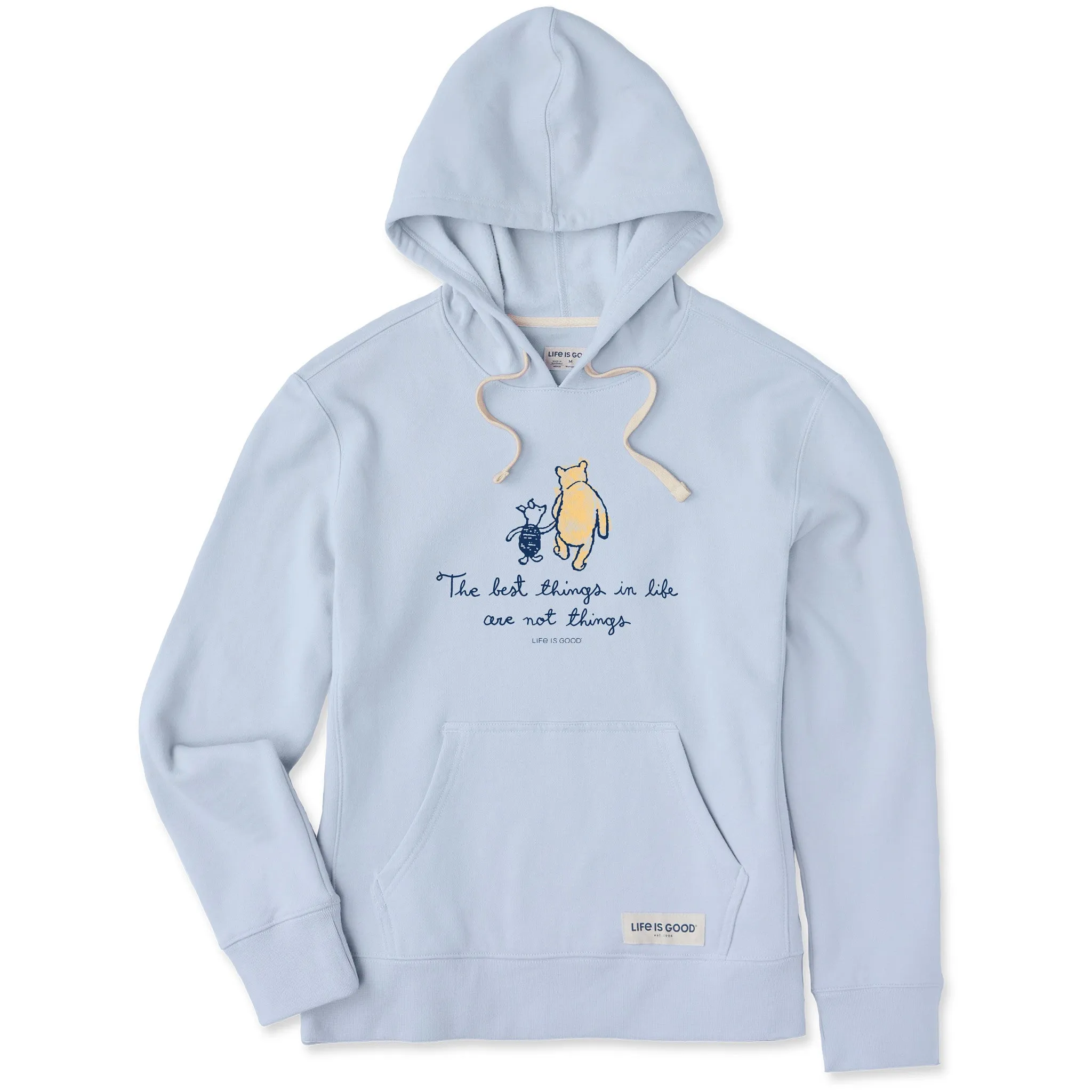 Women's Winnie Best Things Simply True Fleece Hoodie Life is Good