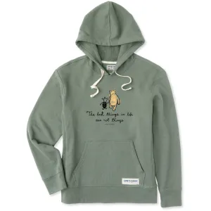 Women's Winnie Best Things Simply True Fleece Hoodie Life is Good