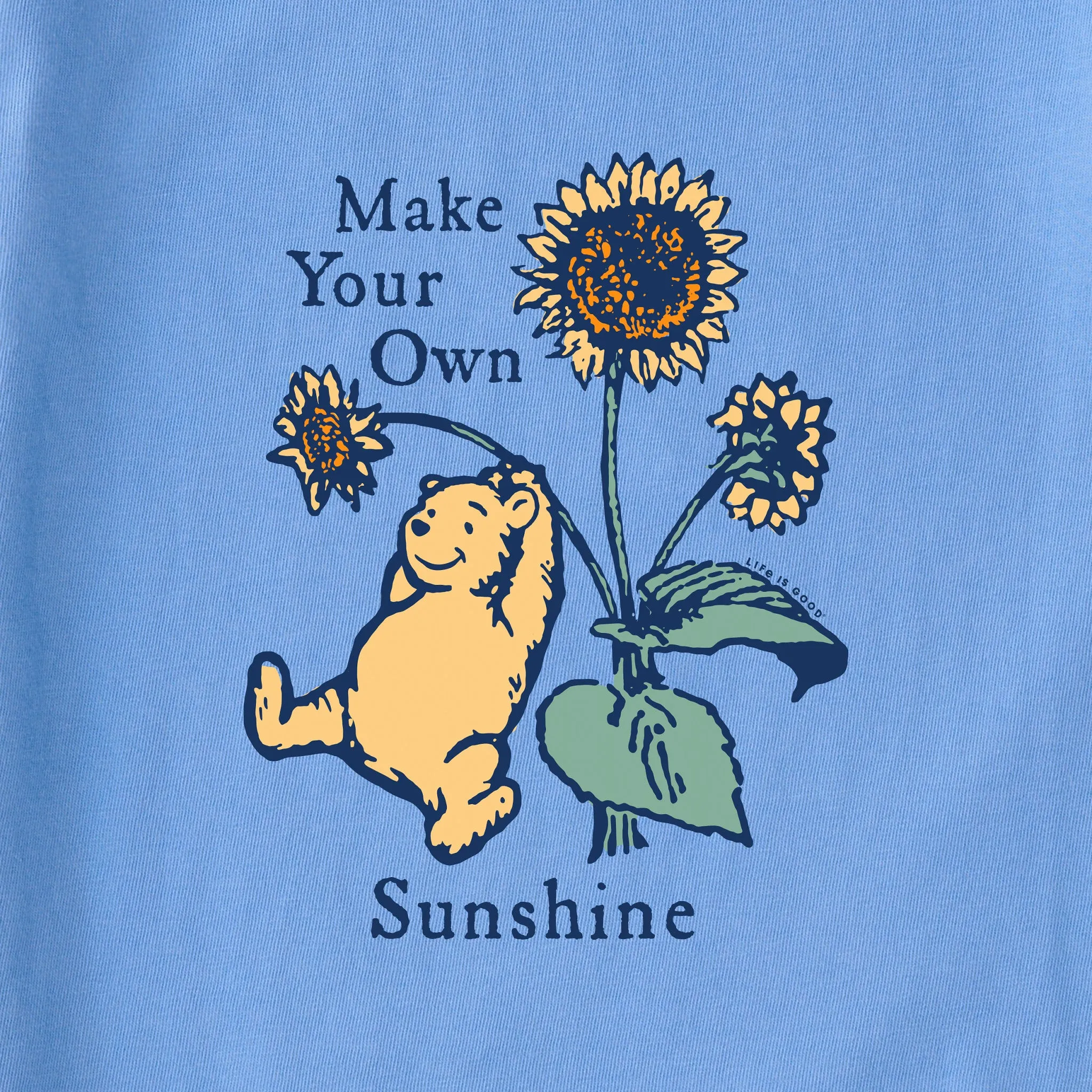 Women's Winnie Make Your Own Sunshine Simply True Crew Life is Good