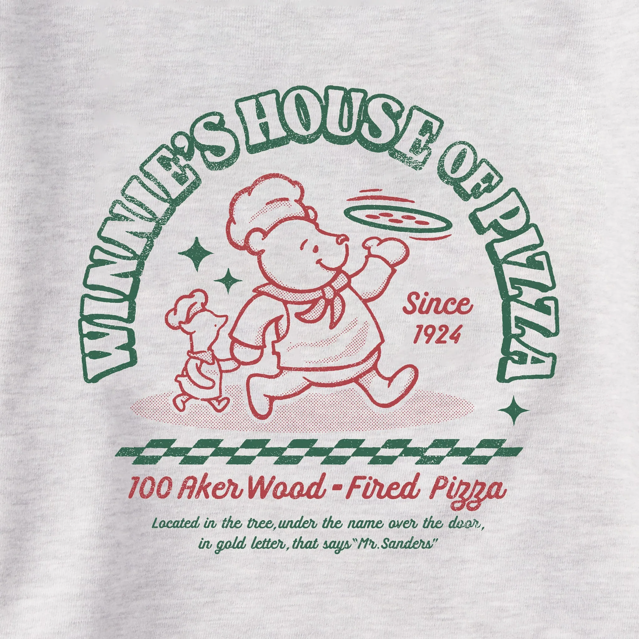 Women's Winnie's House of Pizza Simply True Crew Life is Good