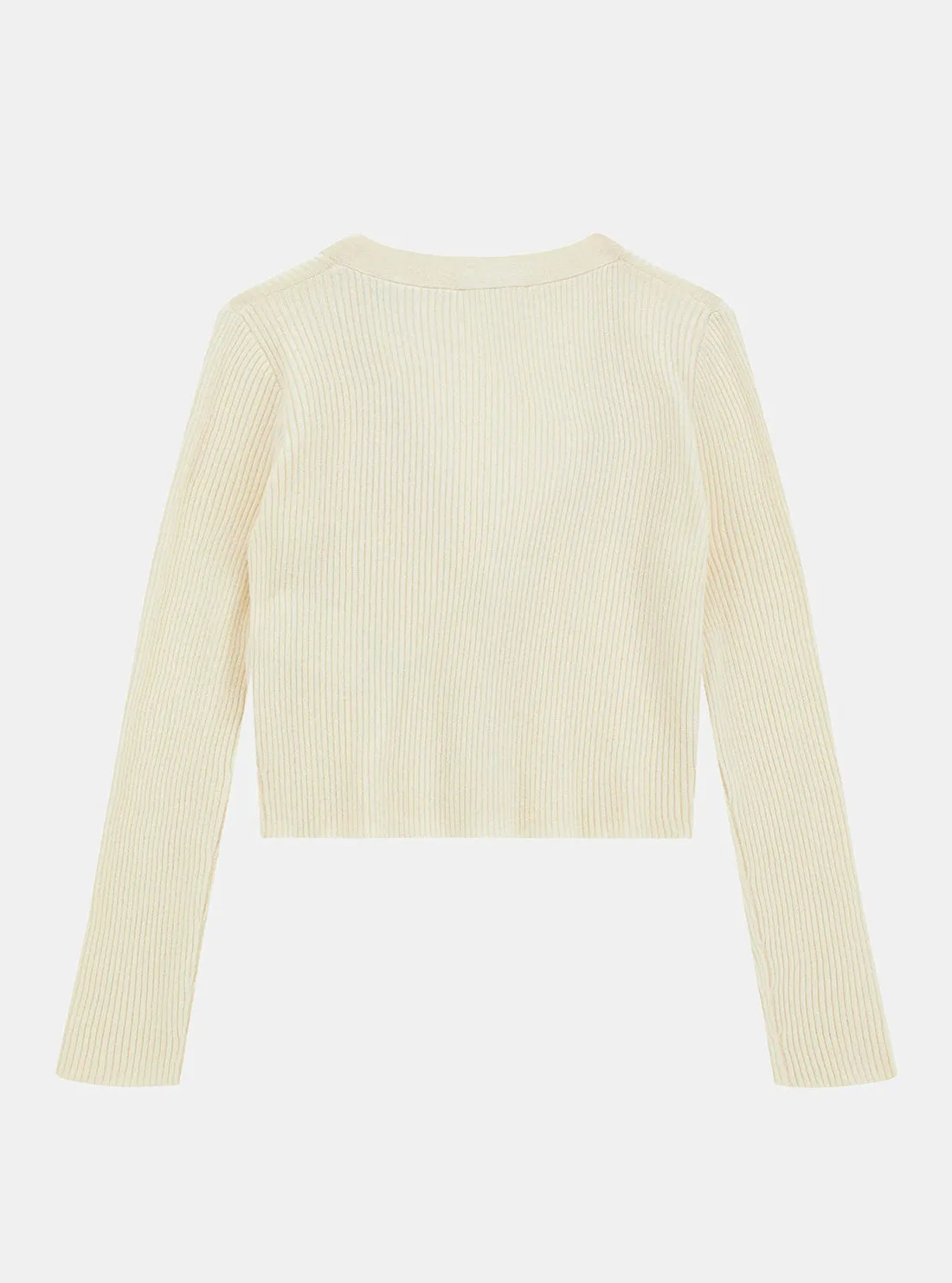 Yellow Long Sleeve Cardigan (7-16) Guess